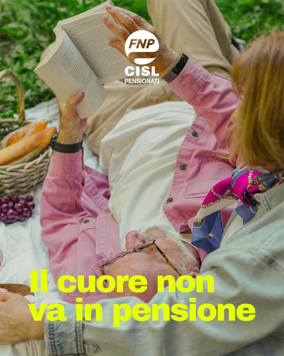 La vita non va in pensione: nasce la nuova rubrica del martedì della FNP CISL Pensionati
